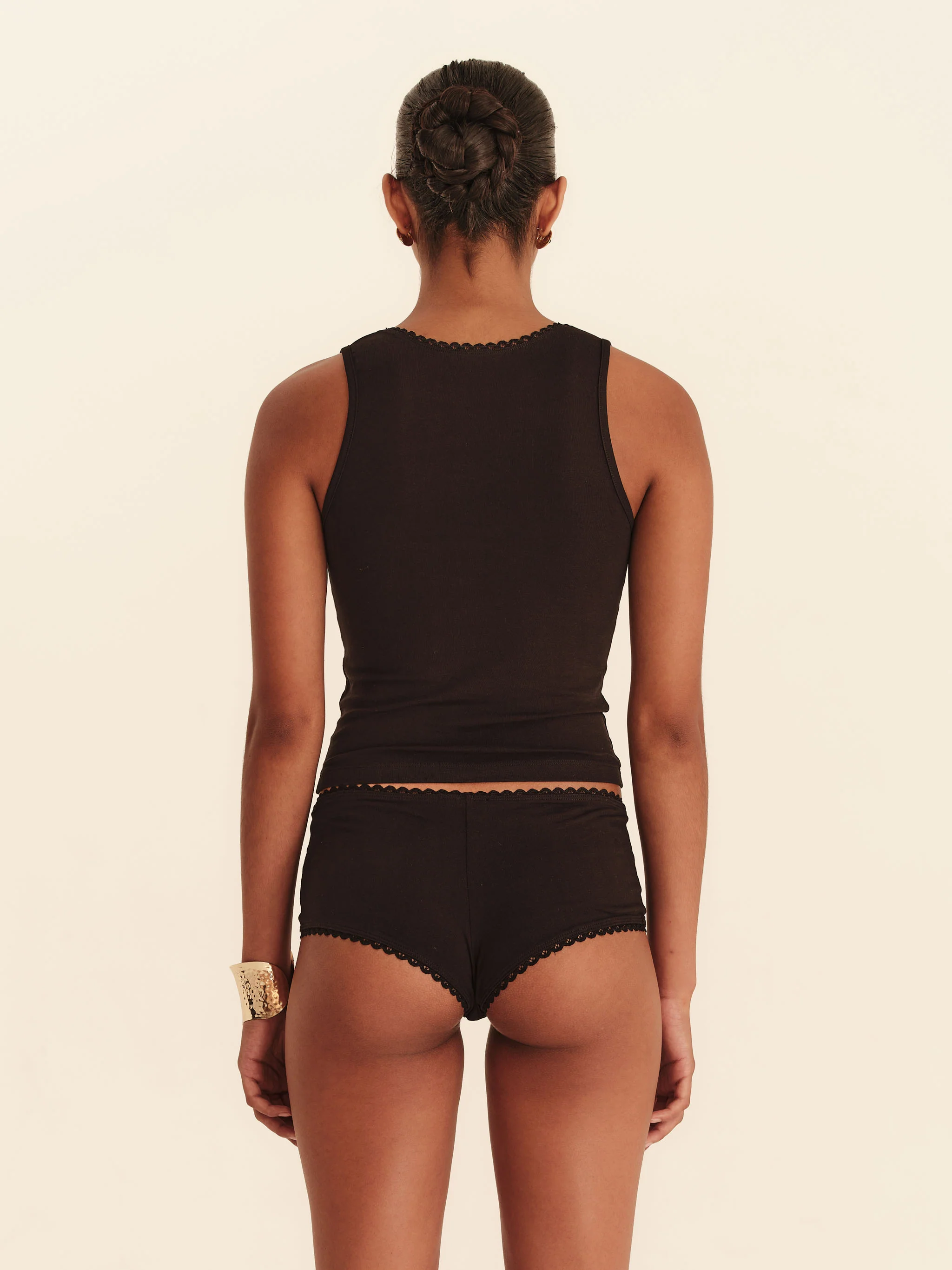 Chérie Tank - Jet Black - Image 3