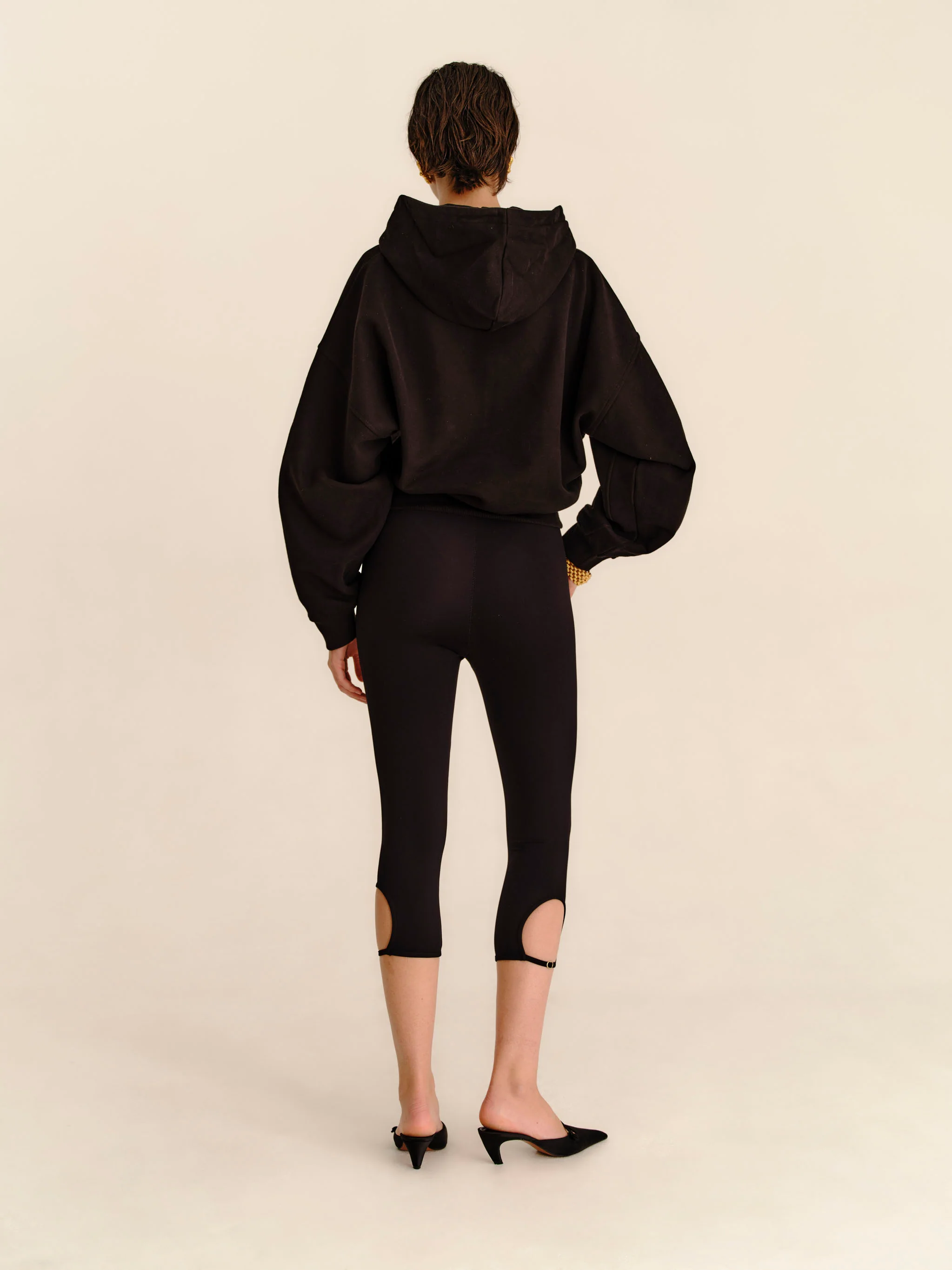 LENY Hoodie - Jet Black - Image 3