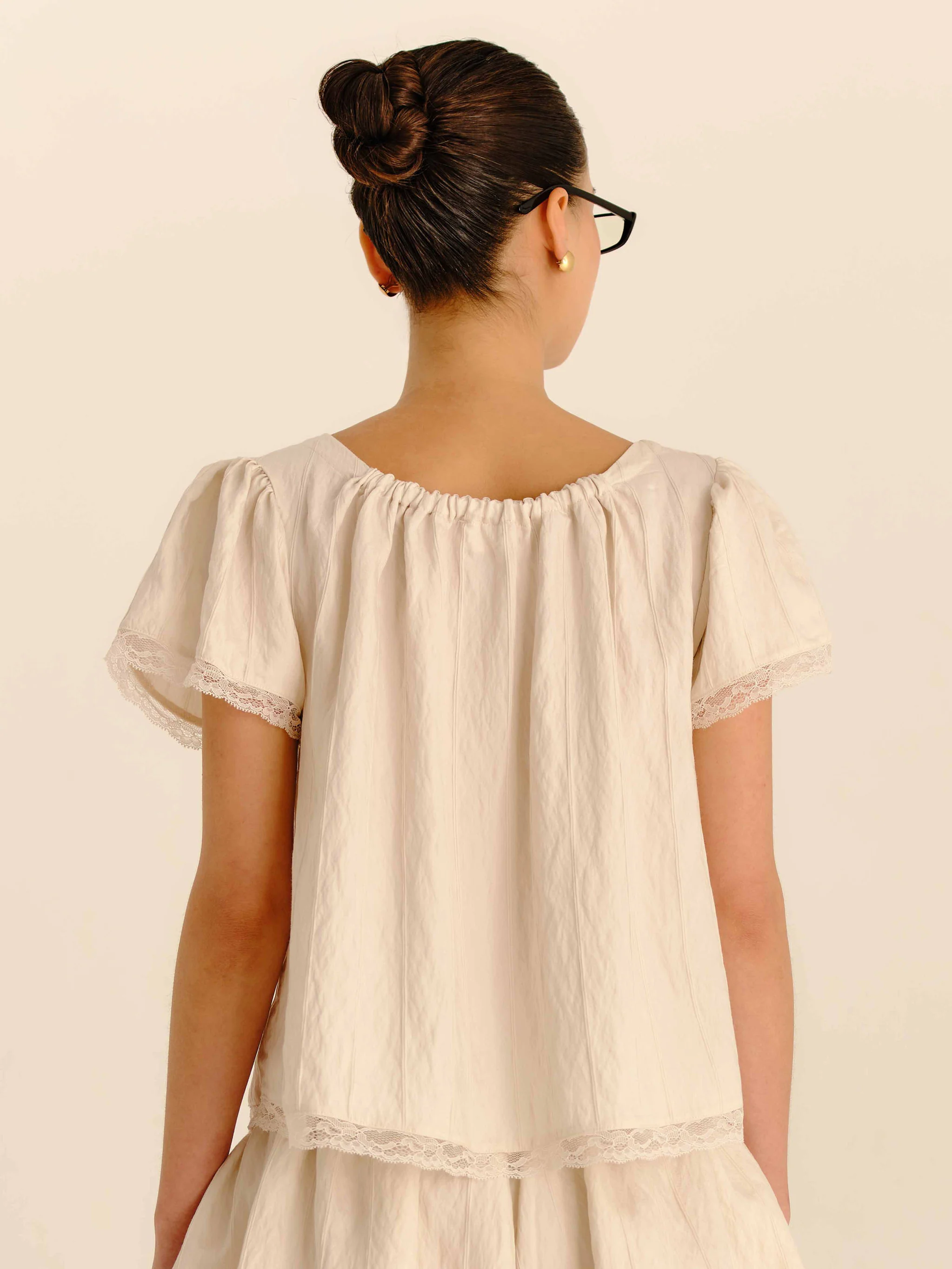Nunu Blouse - Pearl - Image 2