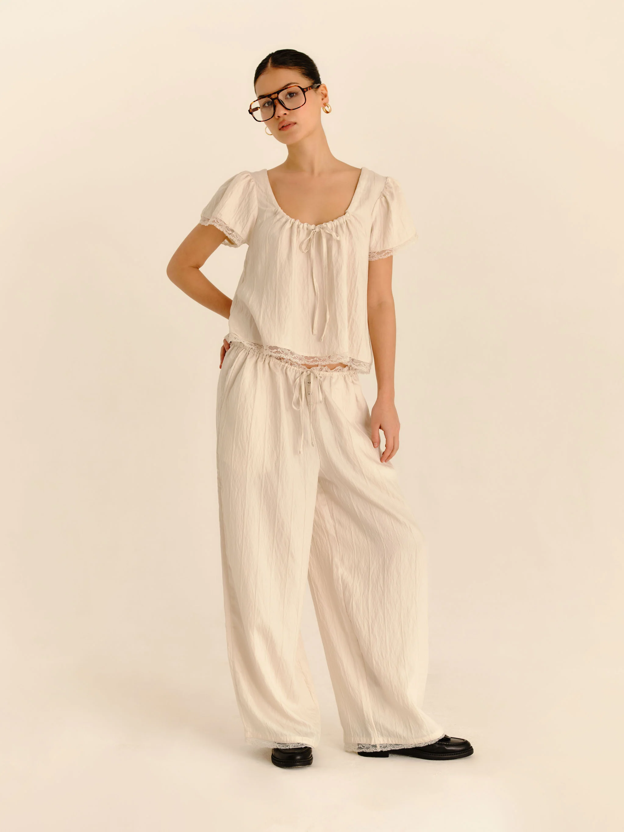 Nunu Blouse - Pearl - Image 3