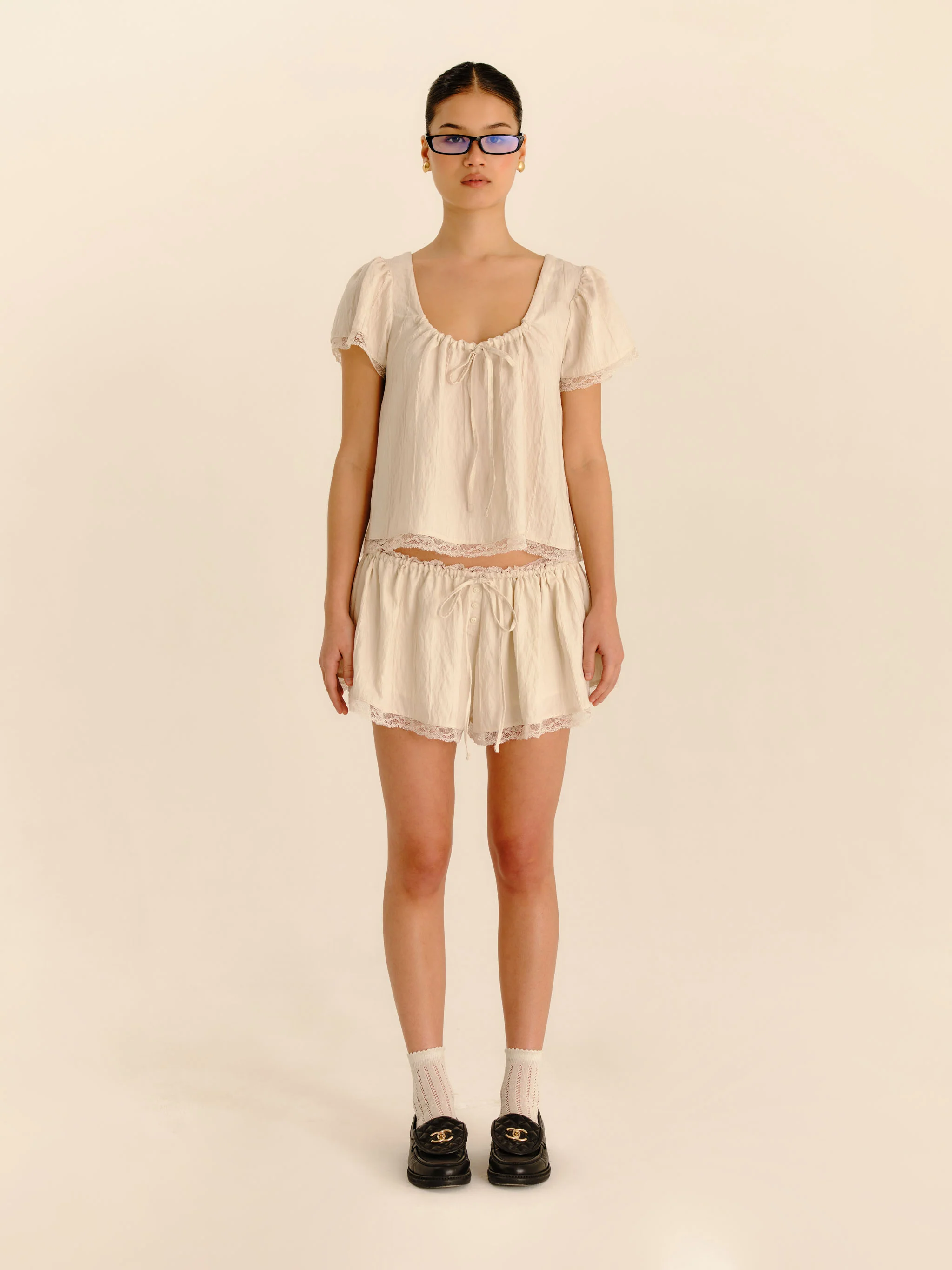 Nunu Shorts - Pearl - Image 4