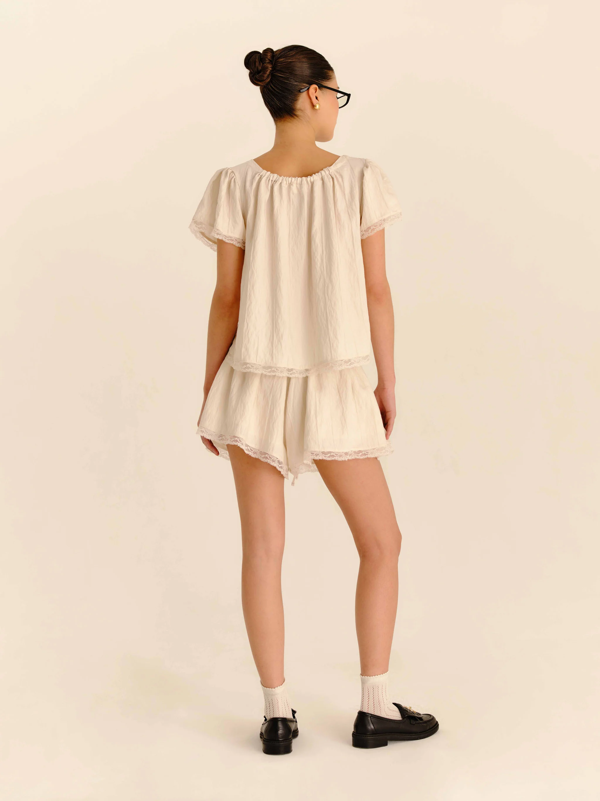 Nunu Shorts - Pearl - Image 5